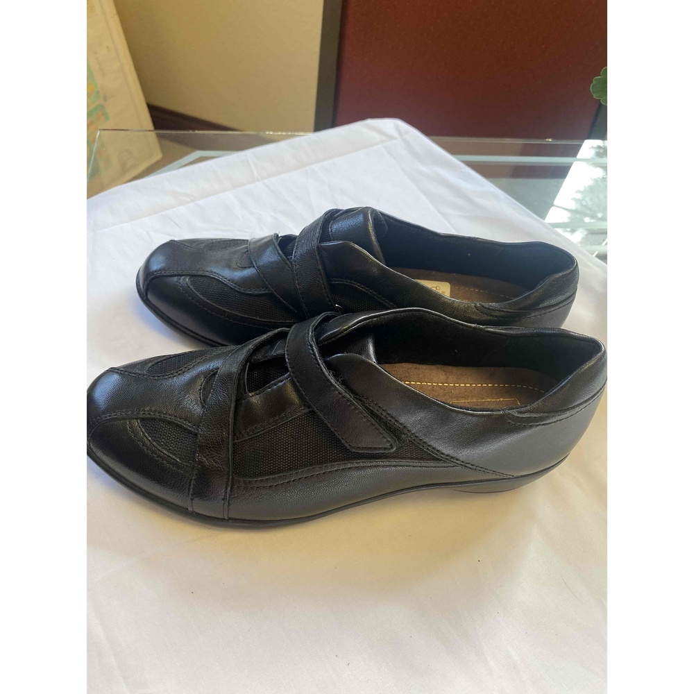 Clarks Black Women Breathable‎ Comfort Cushioned Round Toe Shoe 8.5W - Picture 14 of 15